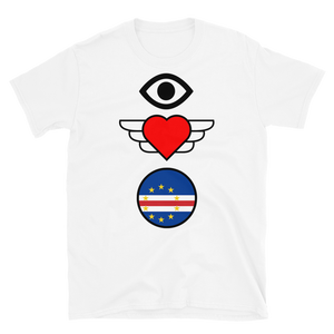 "I Love Cape Verde" Short-Sleeve Unisex T-Shirt