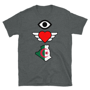 "I Love Algeria" Short-Sleeve Unisex T-Shirt