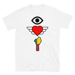 "I Love Benin" Short-Sleeve Unisex T-Shirt