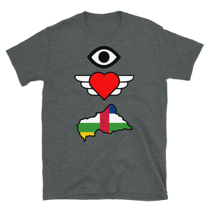 "I Love The Central African Republic" Short-Sleeve Unisex T-Shirt