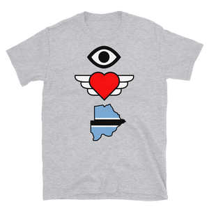 "I Love Botswana" Short-Sleeve Unisex T-Shirt