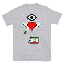Load image into Gallery viewer, &quot;I Love Equatorial Guinea&quot; Short-Sleeve Unisex T-Shirt