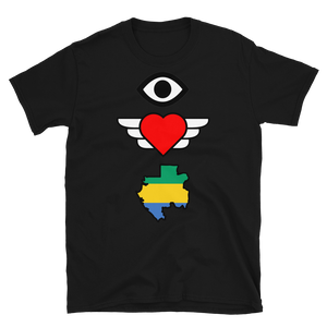 "I Love Gabon" Short-Sleeve Unisex T-Shirt