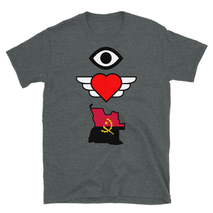"I Love Angola" Short-Sleeve Unisex T-Shirt