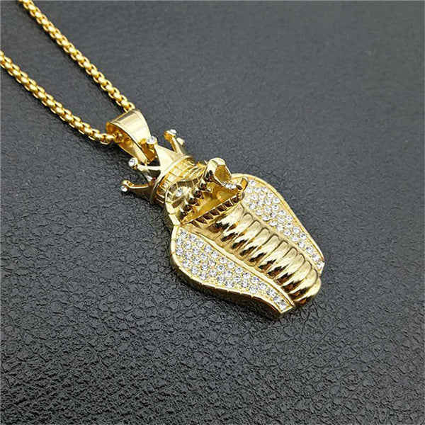 King hot sale cobra necklace