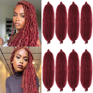 24inch Springy Soft Marley Afro Twist Hair Braid Extensions