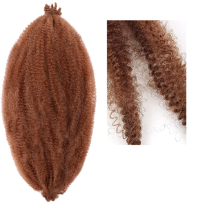 24inch Springy Soft Marley Afro Twist Hair Braid Extensions