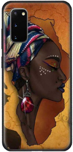 "Afro Queen" Melanin Poppin Samsung Smartphone Case