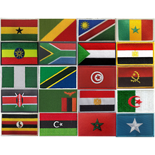 Load image into Gallery viewer, African Countries Embroidered 3D Flag Patches