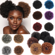Load image into Gallery viewer, Afro Puff Bun Hair Extension