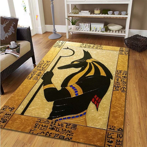 Household Egyptian Decor Rug for Living Room or Bedroom