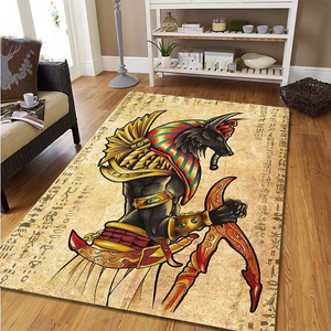 Household Egyptian Decor Rug for Living Room or Bedroom