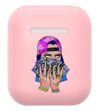 Load image into Gallery viewer, &quot;Kash Dolls&quot; Pink Melanin Poppin Airpod Earphones Case Covers