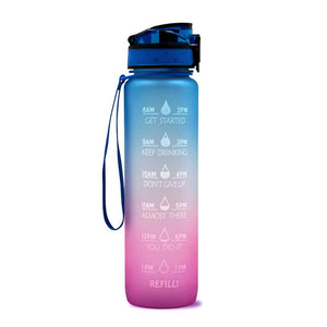Time to Drink Motivational Water Bottle