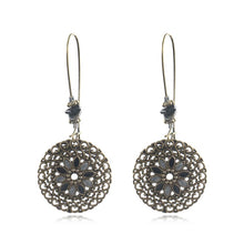 Load image into Gallery viewer, Intricate Detailed African Drop Earrings