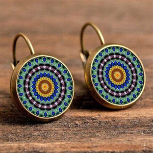 Intricate Detailed African Drop Earrings