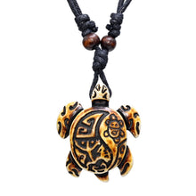 Load image into Gallery viewer, Aboriginal Indigenous American Sea Turtle Pendant Necklace Part II