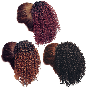 8 inch Kinky Curly Ponytail Hair Extensions