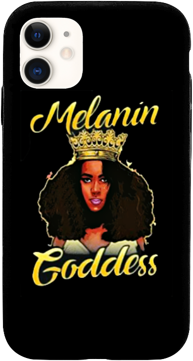 Melanin Goddess Melanin Poppin iPhone Smartphone Case
