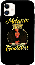 Load image into Gallery viewer, Melanin Goddess Melanin Poppin iPhone Smartphone Case