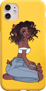 "Monarch" Melanin Poppin iPhone Smartphone Case