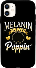 Load image into Gallery viewer, Stay Poppin Melanin Poppin iPhone Smartphone Case
