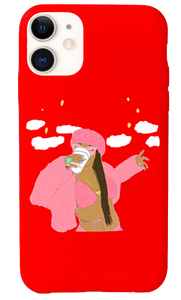 "Ghetto Fab" Red Melanin Poppin iPhone Smartphone Case