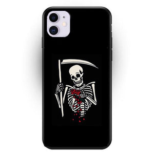Reaper with Roses Skeleton Series iPhone Smartphone Case