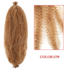Load image into Gallery viewer, 24inch Springy Soft Marley Afro Twist Hair Braid Extensions