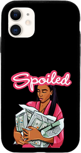 "Spoiled" Black Melanin Poppin iPhone Smartphone Case
