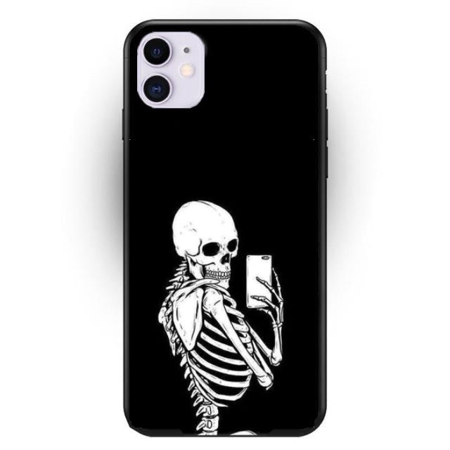 Selfie Time Skeleton Series iPhone Smartphone Case