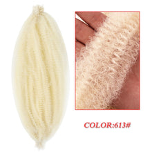 Load image into Gallery viewer, 24inch Springy Soft Marley Afro Twist Hair Braid Extensions