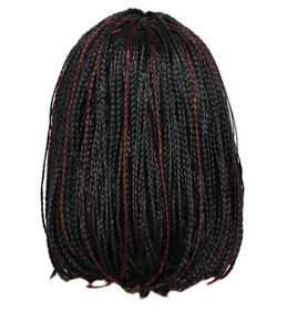 Short Braided Crochet Bob Wigs