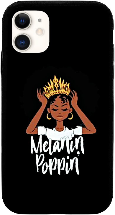 The Crown Melanin Poppin iPhone Smartphone Case