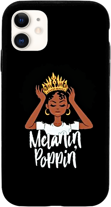 The Crown Melanin Poppin iPhone Smartphone Case