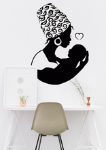 Load image into Gallery viewer, African Mother&#39;s Love Wall Art Decor Large Vinyl Sticker