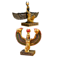 Load image into Gallery viewer, Winged Egyptian Goddess Figurine
