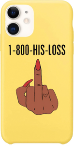 "His Loss" Yellow Melanin Poppin iPhone Smartphone Case