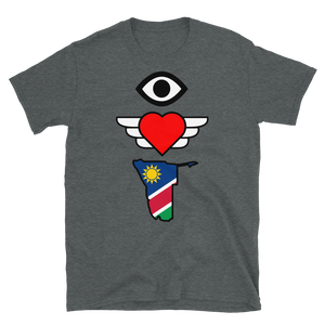 "I Love Namibia" Short-Sleeve Unisex T-Shirt