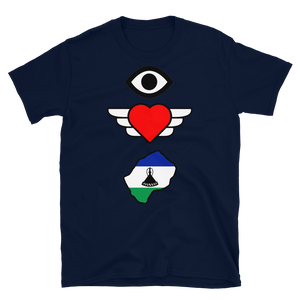 "I Love Lesotho" Short-Sleeve Unisex T-Shirt