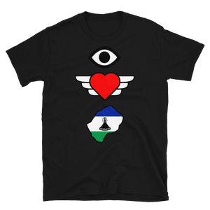 "I Love Lesotho" Short-Sleeve Unisex T-Shirt