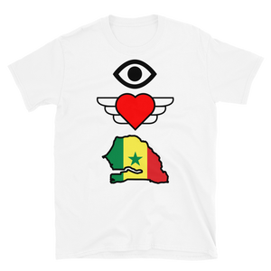 "I Love Senegal" Short-Sleeve Unisex T-Shirt