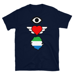 "I Love Sierra Leone" Short-Sleeve Unisex T-Shirt
