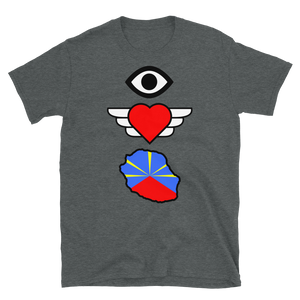 "I Love Reunion Island" Short-Sleeve Unisex T-Shirt