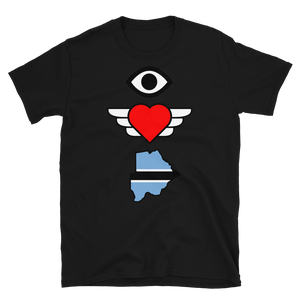 "I Love Botswana" Short-Sleeve Unisex T-Shirt