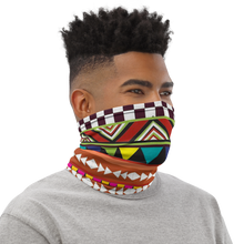 Load image into Gallery viewer, &quot;The Dagbon&quot; African Print Pattern Snood Neck Gaiter