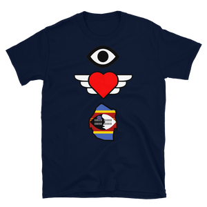 "I Love The Kingdom of  Eswatini" Short-Sleeve Unisex T-Shirt