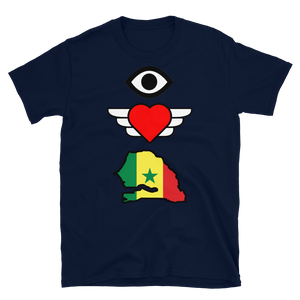 "I Love Senegal" Short-Sleeve Unisex T-Shirt