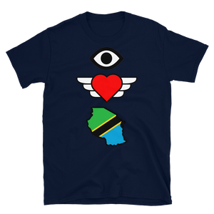 "I Love Tanzania" Short-Sleeve Unisex T-Shirt