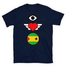 Load image into Gallery viewer, &quot;I Love Sao Tome and Principe&quot; Short-Sleeve Unisex T-Shirt